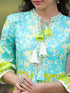 Women Printed Flared Sleeves Anarkali Kurta